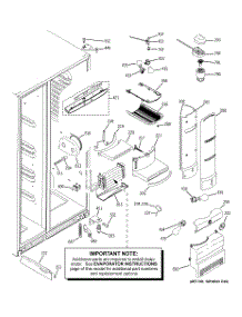 08 - Fresh Food Section parts for Ge Refrigerator PSH25PSTBSS from AppliancePartsPros.com