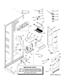 08 - Fresh Food Section parts for Ge Refrigerator PSH25PSTBSV from AppliancePartsPros.com