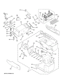 06 - Ice Maker & Dispenser parts for Ge Refrigerator PSI23MGPCCC from AppliancePartsPros.com