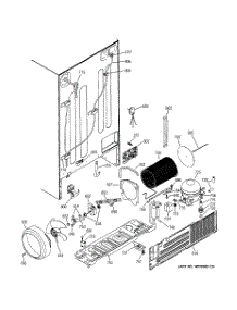 02 - Sealed System & Mother Board parts for Ge Refrigerator PSI23NGNAWW from AppliancePartsPros.com
