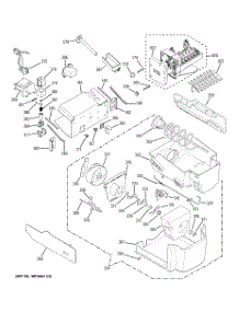 06 - Ice Maker & Dispenser parts for Ge Refrigerator PSI23MGRCBV from AppliancePartsPros.com