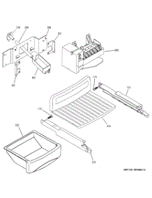 06 - Ice Maker & Dispenser parts for Ge Refrigerator PSI23SCMAFBS from AppliancePartsPros.com