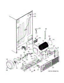09 - Sealed System & Mother Board parts for Ge Refrigerator PSI23SCMAFBS from AppliancePartsPros.com