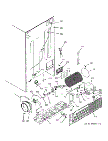 02 - Sealed System & Mother Board parts for Ge Refrigerator PSI23NCPBBB from AppliancePartsPros.com