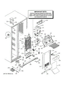 03 - Freezer Section parts for Ge Refrigerator PSI23MGNACC from AppliancePartsPros.com