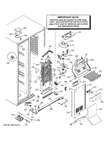 03 - Freezer Section parts for Ge Refrigerator PSI23MGMBWW from AppliancePartsPros.com