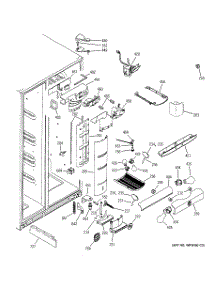 07 - Fresh Food Section parts for Ge Refrigerator PSI23SCNAFBS from AppliancePartsPros.com