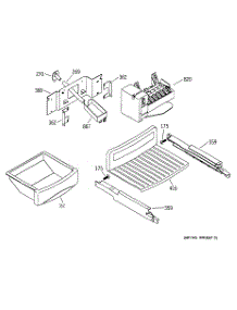 05 - Icemaker parts for Ge Refrigerator PSI23MCLAWW from AppliancePartsPros.com