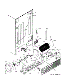 09 - Unit Parts parts for Ge Refrigerator PSI23MCLAWW from AppliancePartsPros.com