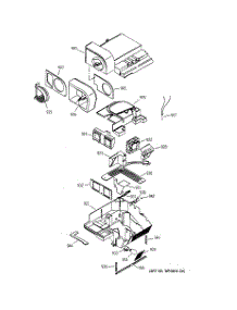 02 - Custom Cool parts for Ge Refrigerator ZFSB23DNASS from AppliancePartsPros.com
