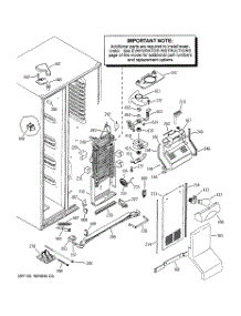 06 - Freezer Section parts for Ge Refrigerator ZFSB23DNASS from AppliancePartsPros.com