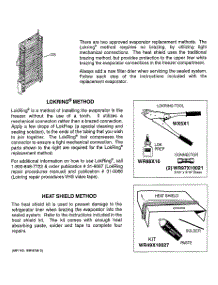 02 - Evaporator Instructions parts for Ge Refrigerator PSI23NGMAWW from AppliancePartsPros.com