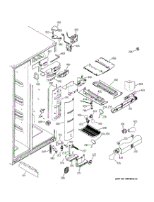 07 - Fresh Food Section parts for Ge Refrigerator PSI23MCLACC from AppliancePartsPros.com