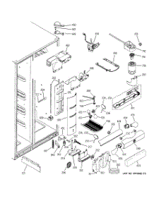08 - Fresh Food Section parts for Ge Refrigerator PSK25NGNECWW from AppliancePartsPros.com