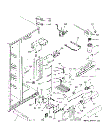 08 - Fresh Food Section parts for Ge Refrigerator PSK25NGSBCWW from AppliancePartsPros.com