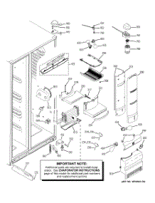 08 - Fresh Food Section parts for Ge Refrigerator PSF26PGSAWS from AppliancePartsPros.com