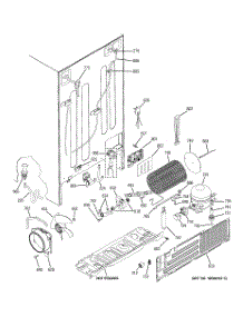02 - Sealed System & Mother Board parts for Ge Refrigerator PSF26PGSCWW from AppliancePartsPros.com