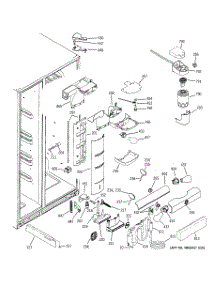 08 - Fresh Food Section parts for Ge Refrigerator PSC23MSWCSS from AppliancePartsPros.com