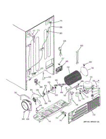 03 - Sealed System & Mother Board parts for Ge Refrigerator ZFSB26DNASS from AppliancePartsPros.com