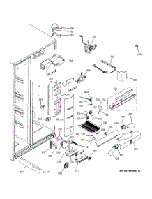 08 - Fresh Food Section parts for Ge Refrigerator PSI23SCRBSV from AppliancePartsPros.com