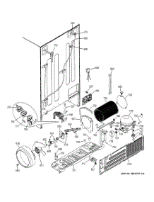 09 - Sealed System & Mother Board parts for Ge Refrigerator PSC23MGMAWW from AppliancePartsPros.com