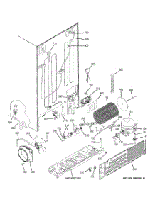 02 - Sealed System & Mother Board parts for Ge Refrigerator PSF26PGTBSB from AppliancePartsPros.com