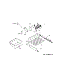 07 - Ice Maker & Dispenser parts for Ge Refrigerator PSI23SCRGSV from AppliancePartsPros.com