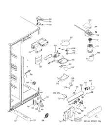 07 - Fresh Food Section parts for Ge Refrigerator PSSC6KGXACCC from AppliancePartsPros.com
