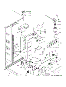 08 - Fresh Food Section parts for Ge Refrigerator PSC23MGTEWW from AppliancePartsPros.com