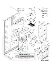 07 - Fresh Food Section parts for Ge Refrigerator PHE25MGTIFBB from AppliancePartsPros.com