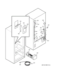 03 - Water System parts for Ge Refrigerator PDS22MIWABB from AppliancePartsPros.com