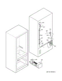 03 - Water System parts for Ge Refrigerator PDS20MCRBBB from AppliancePartsPros.com