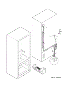 03 - Water System parts for Ge Refrigerator PDS22MBPABB from AppliancePartsPros.com