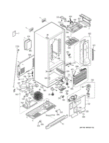 02 - Cabinet parts for Ge Refrigerator PDS20MBPACC from AppliancePartsPros.com