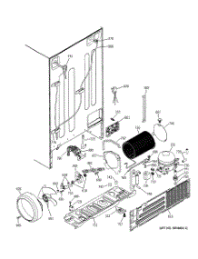 09 - Sealed System & Mother Board parts for Ge Refrigerator PSS25MGMBWW from AppliancePartsPros.com