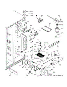 08 - Fresh Food Section parts for Ge Refrigerator PSS25SSNASS from AppliancePartsPros.com