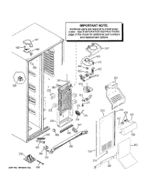 04 - Freezer Section parts for Ge Refrigerator PSS23MGTACC from AppliancePartsPros.com