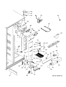 08 - Fresh Food Section parts for Ge Refrigerator PSS25NCNABB from AppliancePartsPros.com