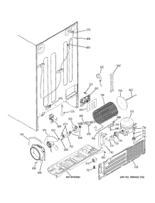 09 - Sealed System & Mother Board parts for Ge Refrigerator PSS23LGSAWW from AppliancePartsPros.com