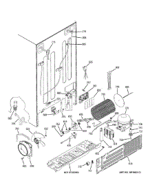 Sealed System & Mother Board parts for Ge Refrigerator ZFSB25DTBSS from AppliancePartsPros.com