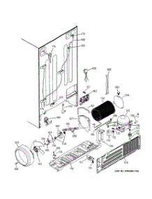 03 - Sealed System & Mother Board parts for Ge Refrigerator ZFSB25DMDSS from AppliancePartsPros.com