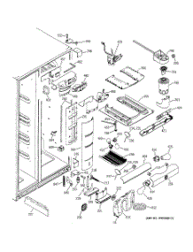 10 - Fresh Food Section parts for Ge Refrigerator ZFSB25DMDSS from AppliancePartsPros.com