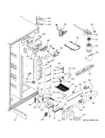 07 - Fresh Food Section parts for Ge Refrigerator PSS25MGNAWW from AppliancePartsPros.com