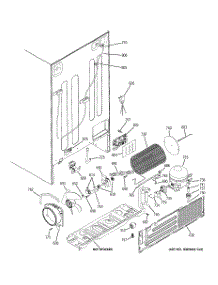 02 - Sealed System & Mother Board parts for Ge Refrigerator PSS23NSTCSS from AppliancePartsPros.com