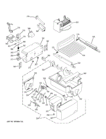 07 - Ice Maker & Dispenser parts for Ge Refrigerator PSE29NHTCCBB from AppliancePartsPros.com