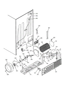 Sealed System & Mother Board parts for Ge Refrigerator PSS25MCNAWW from AppliancePartsPros.com