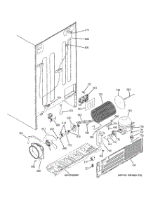 02 - Sealed System & Mother Board parts for Ge Refrigerator PSS23MSTASS from AppliancePartsPros.com