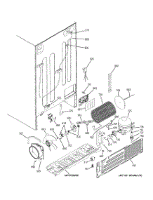 09 - Sealed System & Mother Board parts for Ge Refrigerator PSS23LSSASS from AppliancePartsPros.com