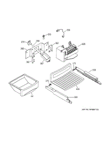 04 - Icemaker parts for Ge Refrigerator PSS25MCMABB from AppliancePartsPros.com