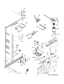07 - Fresh Food Section parts for Ge Refrigerator PSS23LGSABB from AppliancePartsPros.com